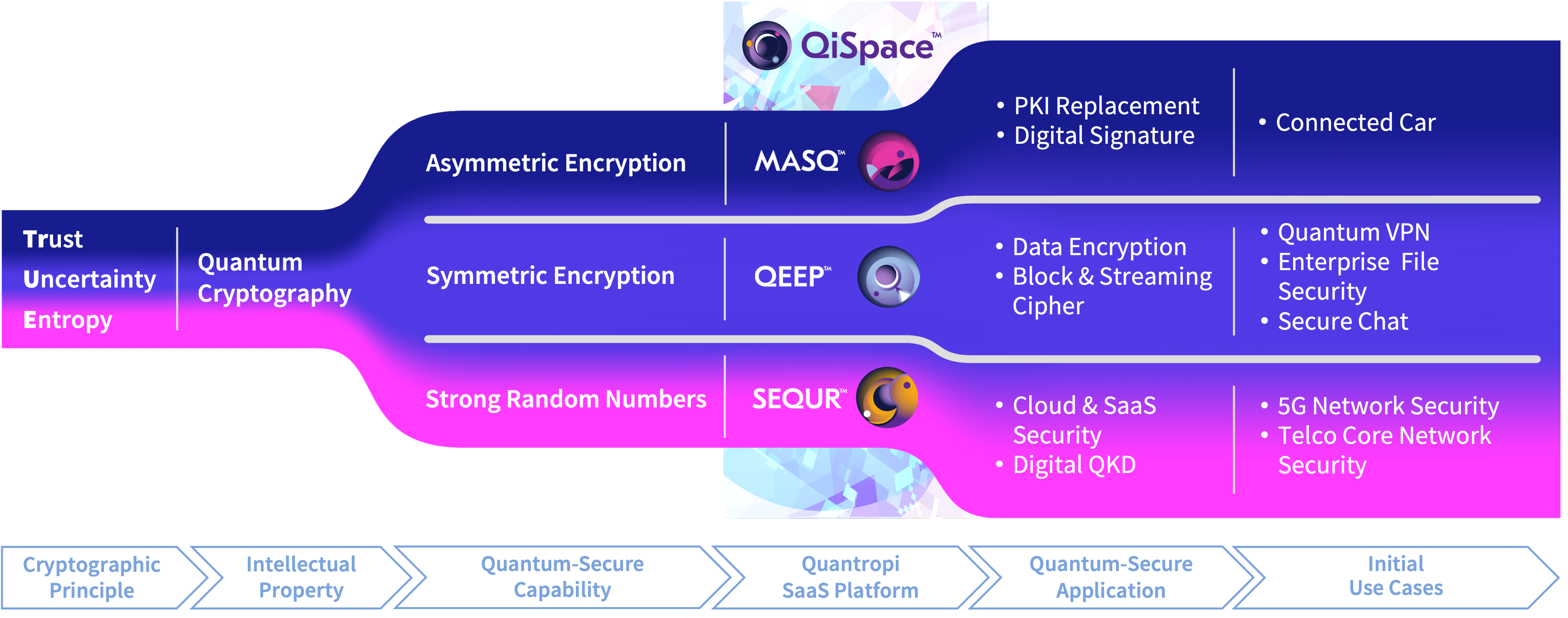 Qispace™ -The World's First True Cryptographic Platform